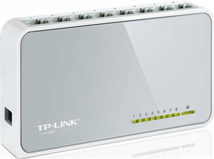 TP-LINK TL-SF1008D v12 Unmanaged L2 Switch με 8 Θύρες Ethernet