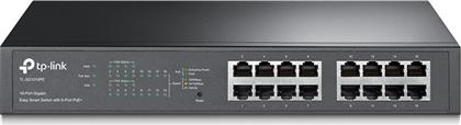 TP-LINK TL-SG1016PE v1 Unmanaged L2 PoE+ Switch με 16 Θύρες Gigabit (1Gbps) Ethernet