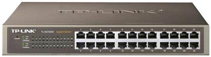 TP-LINK TL-SG1024D v1 Unmanaged L2 Switch με 24 Θύρες Gigabit (1Gbps) Ethernet