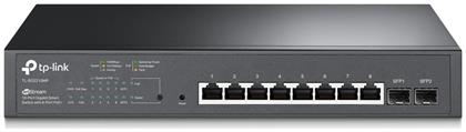 TP-LINK TL-SG2210MP v1 Managed L2 PoE+ Switch με 8 Θύρες Ethernet και 2 SFP Θύρες