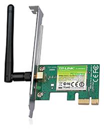 TP-LINK TL-WN781ND V1 Ασύρματη Κάρτα Δικτύου Wi‑Fi 4 (150Mbps) PCI-e