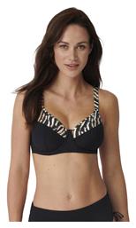 Triumph Charm Elegance 2.0 Bikini Σουτιέν Animal Print Μαύρο από το Zaboo