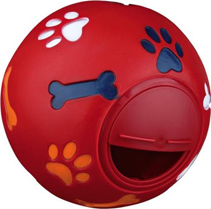 Trixie Πλαστική Μπάλα Παιχνίδι Σκύλου 7εκ. Κόκκινη (Διάφορα Χρώματα)