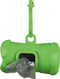Trixie Θήκη με Σακούλες Περιττωμάτων Σκύλου 15τμχ Medium Πράσινη από το Plus4u