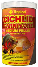 Tropical Cichlid Carnivore Medium Pellet 1000ml