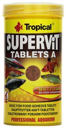 Tropical Supervit Tablets Α Τροφή για Τροπικά Ψάρια σε Ταμπλέτες 50ml