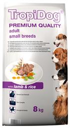 TropiDog Premium Adult Small Breeds Lamb & Rice 2.5kg