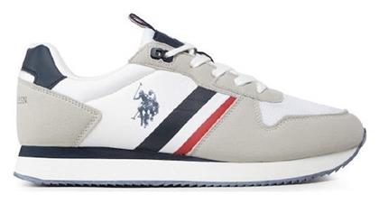 U.S. Polo Assn. Ανδρικά Sneakers Λευκό από το MybrandShoes