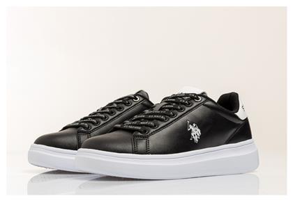 U.S. Polo Assn. Ανδρικά Sneakers ΜΑΥΡΟ