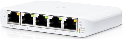 Ubiquiti USW Flex Mini Managed L2 PoE+ Switch με 5 Θύρες Gigabit (1Gbps) Ethernet από το Public