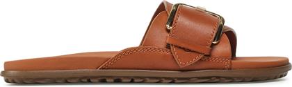 Ugg Australia Buckle Δερμάτινα Γυναικεία Σανδάλια σε Ταμπά Χρώμα από το Z-mall