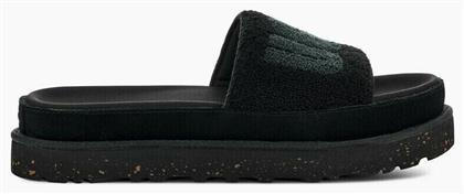 Ugg Australia Laton Γυναικεία Σανδάλια σε Μαύρο Χρώμα