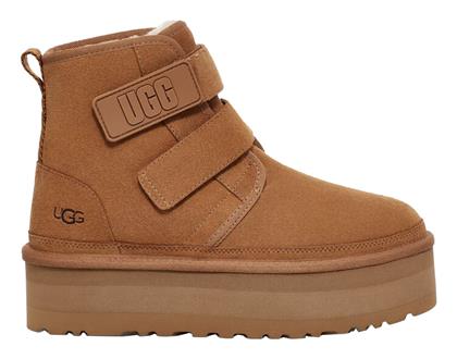 Ugg Australia Neumel Suede Γυναικεία Μποτάκια Αστραγάλου με Πλατφόρμα Chestnut