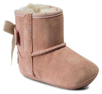 Ugg Australia Βρεφικά Μποτάκια Αγκαλιάς Ροζ Jesse Bow II