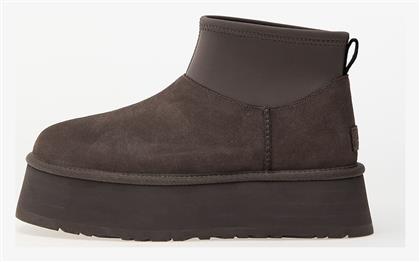 Ugg Australia W Classic Mini Γυναικεία Μποτάκια Καφέ