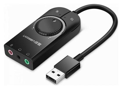 Ugreen CM129 15cm Εξωτερική USB Κάρτα Ήχου 2.0