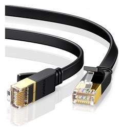 Ugreen Flat U/UTP Cat.7 Καλώδιο Δικτύου Ethernet 20m Μαύρο