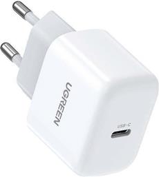 Ugreen Φορτιστής Χωρίς Καλώδιο με Θύρα USB-C 20W Power Delivery Λευκός (CD241) από το e-shop