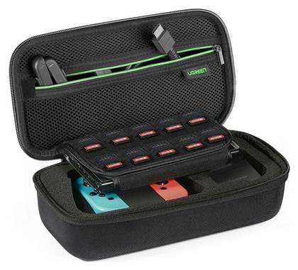 Ugreen Nintendo Switch Anti Shock Case Υφασμάτινη Θήκη Μεταφοράς Version A Small 26x13x8.8cm για Κονσόλα Switch Μαύρη από το e-shop