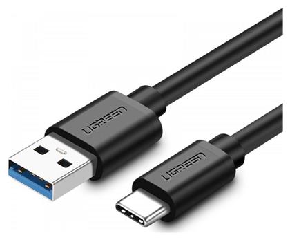 Ugreen US184 Regular USB 3.0 Cable USB-C male - USB-A male Μαύρο 1m (20882)