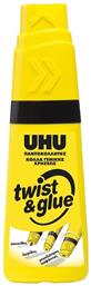 UHU Υγρή Κόλλα Twist & Glue Γενικής Χρήσης 35ml