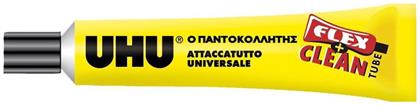 UHU Κόλλα Gel Flex & Clean All Purpose Adhesive Μικρού Μεγέθους για Ύφασμα 20ml