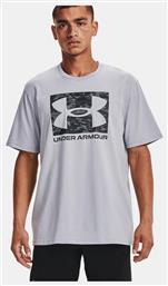 Under Armour ABC Camo Boxed T-shirt Γκρι από το MybrandShoes