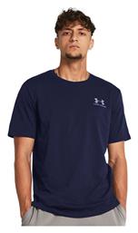 Under Armour Ανδρικό Αθλητικό T-shirt Κοντομάνικο Μπλε από το Outletcenter