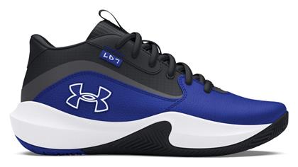 Under Armour Αθλητικά Παιδικά Παπούτσια Μπάσκετ GS Lockdown 7 Μαύρο-Μπλε από το E-tennis