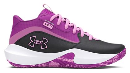 Under Armour Αθλητικά Παιδικά Παπούτσια Μπάσκετ Lockdown 7 Junior Anthracite / Vivid Magenta / Stellar Pink από το E-tennis