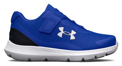 Under Armour Αθλητικά Παιδικά Παπούτσια Running Surge 3 με Σκρατς Μπλε από το Z-mall