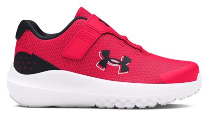 Under Armour Αθλητικά Παιδικά Παπούτσια Running Surge 4 Κόκκινα από το Siontis Athletics