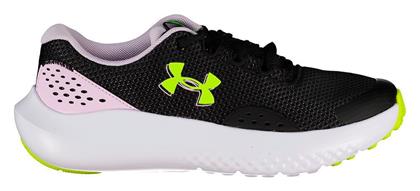 Under Armour Αθλητικά Παιδικά Παπούτσια Running Surge 4 Μαύρα