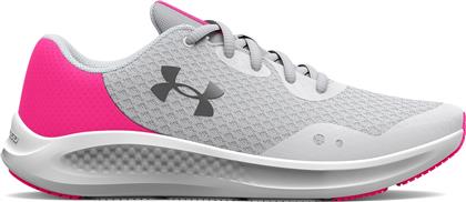 Under Armour Αθλητικά Παιδικά Παπούτσια Running UA GS G Charged Pursuit 3 Γκρι από το Cosmos Sport