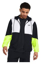 Under Armour Αθλητικό Ανδρικό Μπουφάν Αντιανεμικό Black/high-vis Yellow από το Modivo