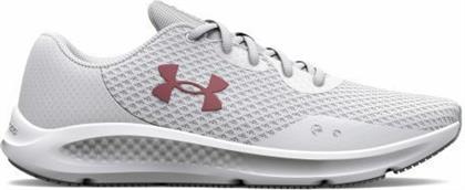 Under Armour Charged Pursuit 3 Γυναικεία Αθλητικά Παπούτσια Running White / Metallic Rose Gold