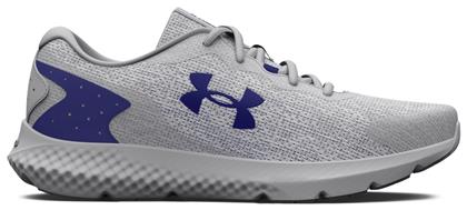 Under Armour Charged Rogue 3 Knit Ανδρικά Αθλητικά Παπούτσια Running Γκρι από το Epapoutsia