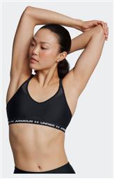 Under Armour Crossback Low Bra Γυναικείο Μπουστάκι Μαύρο από το E-tennis