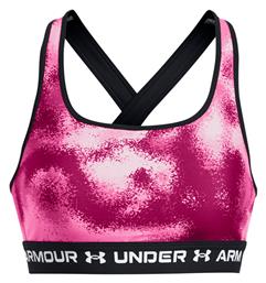 Under Armour Crossback Mid Print Γυναικείο Μπουστάκι 686 από το Z-mall