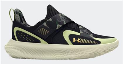 Under Armour Flow Futr X 4 Χαμηλά Μπασκετικά Παπούτσια Μαύρα