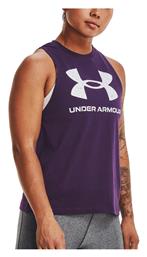 Under Armour Γυναικεία Μπλούζα Αμάνικη Μωβ