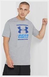 Under Armour GL Foundation Αθλητικό Ανδρικό T-shirt Γκρι με Λογότυπο