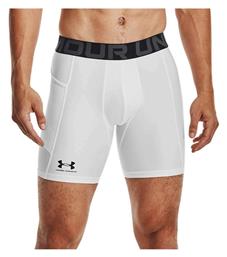 Under Armour HeatGear Ανδρικό Ισοθερμικό Σορτς Compression Λευκό