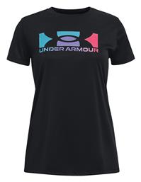 Under Armour Παιδικό T-shirt Μαύρο