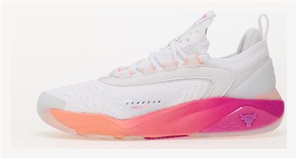 Under Armour Project Rock 7 Γυναικεία Αθλητικά Παπούτσια White / Vivid Magenta