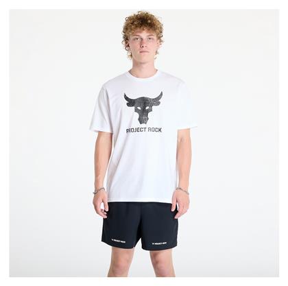 Under Armour Project Rock Brahma Bull T-shirt White