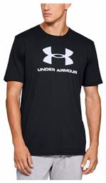 Under Armour Sportstyle Ανδρικό T-shirt Κοντομάνικο Μαύρο