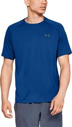 Under Armour Tech 2.0 Αθλητικό Ανδρικό T-shirt Μπλε Μονόχρωμο
