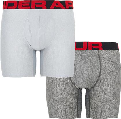Under Armour Tech 6In Ανδρικά Boxer Μονόχρωμα 2Pack