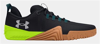 Under Armour Tribase Reign 6 Ανδρικά Αθλητικά Παπούτσια για Προπόνηση & Γυμναστήριο Μαύρα από το Z-mall